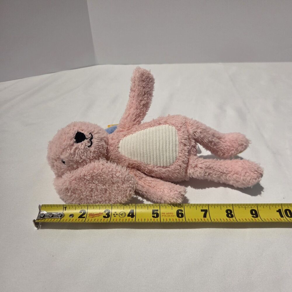 Make Believe Ideas Pink Bunny Plush sensory Soft Toy Rabbit Theme - Picture 6 of 6